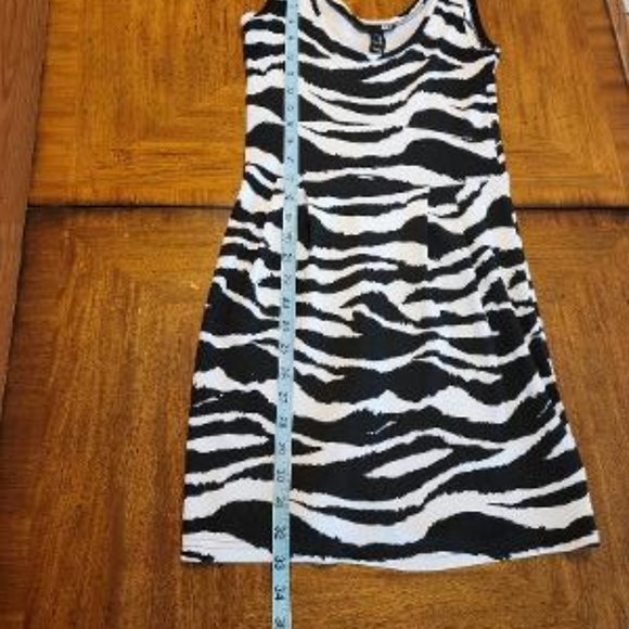 H&M Zebra Print Pullover Dress - Picture 11 of 12